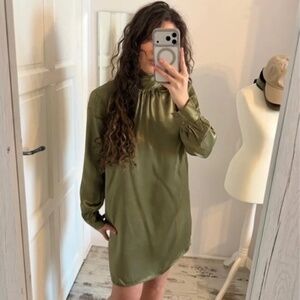 Shein Green Mini Dress